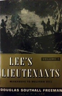 Lee's Lieutenants, Volume I: Manassas to Malvern Hill (Paperback) Douglass Southall Freeman