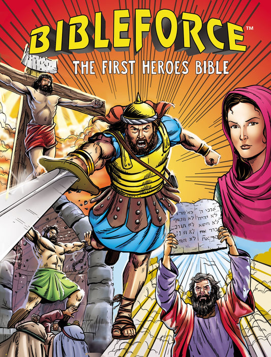 BibleForce - The First Heroes Bible (Hardcover)