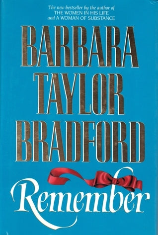 Remember (Hardcover) Barbara Taylor Bradford