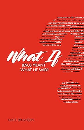 What If Jesus Meant What He Said? (Paperback) Nate Bramsen