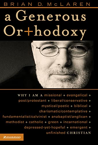A Generous Orthodoxy (hardcover) Brian D. McLaren