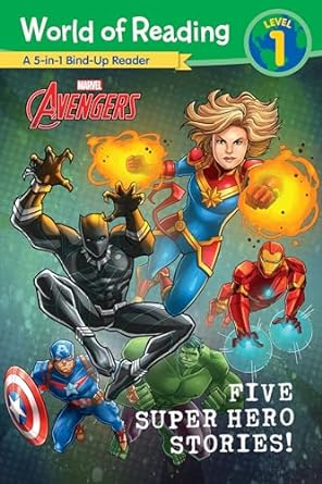 World of Reading: Five Super Hero Stories! (Paperback) Marvel Press Book Group