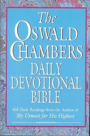 The Oswald Chambers Daily Devotional Bible (Hardback) Oswald Chambers