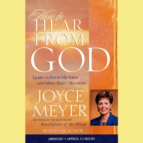 How to Hear From God (Hardback) Joyce Meyer