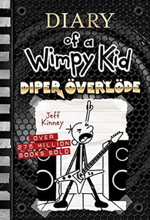 Diper Överlöde: Diary of a Wimpy Kid Series, Book 17  (hardcover) Jeff Kinney