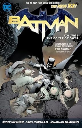 Batman Vol 1 The Court of Owls (Graphic Novel (Paperback) Scott Snyder