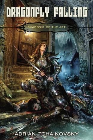 Dragonfly Falling : Book 2 of 10: Shadows of the Apt (paperback) Adrian Tchaikovsky