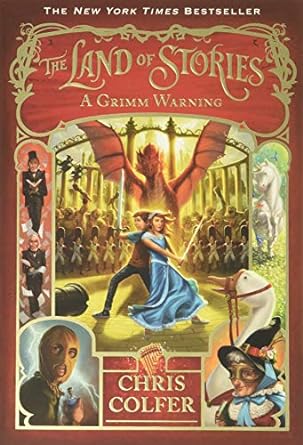 A Grimm Warning: The Land of Stories, Book 3 (Paperback) Chris Colfer