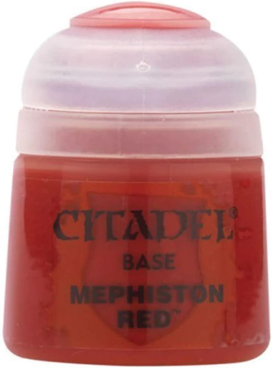 Games Workshop Citadel Paint Base Paint: Mephiston Red