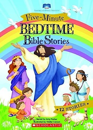Five-Minute Bedtime Bible Stories (Hardback) Amy Parker