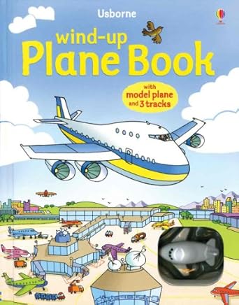 Wind-Up Plane Book (Board book) Gillian Doherty, Usborne