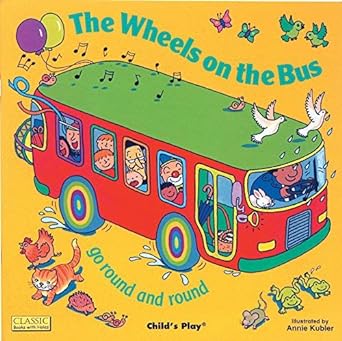 The Wheels on the Bus: Classic Books With Holes (Paperback) Annie Kubler