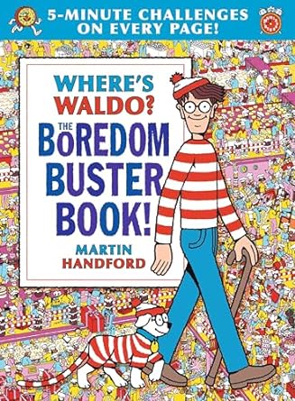 Where's Waldo? The Boredom Buster Book: 5-Minute Challenges (Hardcover) Martin Handford