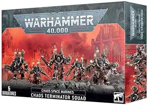 Warhammer 40,000 Chaos Terminator Squad
