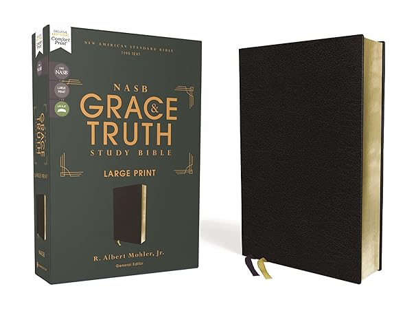 NASB, The Grace and Truth Study Bible Large Print (paperback) Zondervan