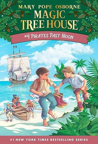 Pirates Past Noon (Magic Tree House, No. 4) (Paperback) Mary Pope Osborne