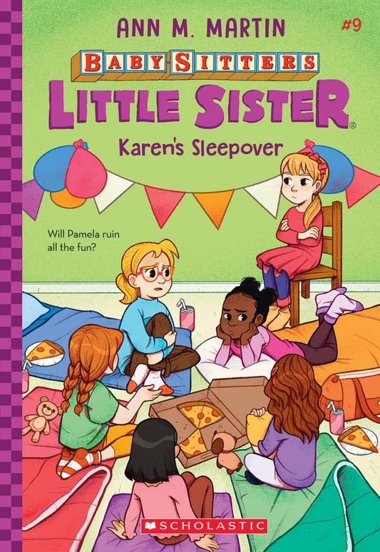 Karen's Sleepover : Book 9 of 122: Baby-Sitters Little Sister (paperback)  Ann M. Martin