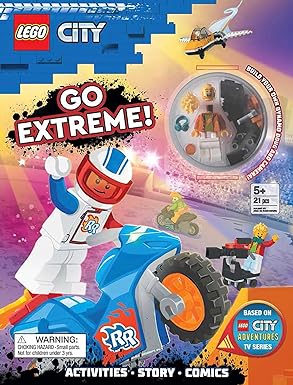 LEGO City: Go Extreme! (Activity Book with Minifigure) (Paperback)