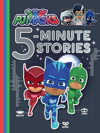 PJ Masks 5-Minute Stories (Hardback)