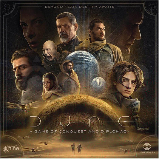 Gale Force Nine: Dune, A Game of Conquest and Diplomacy, Science Fiction Board Game, 30 to 60 Minute Play Time, 2 to 4 Players, for Ages 12 and up