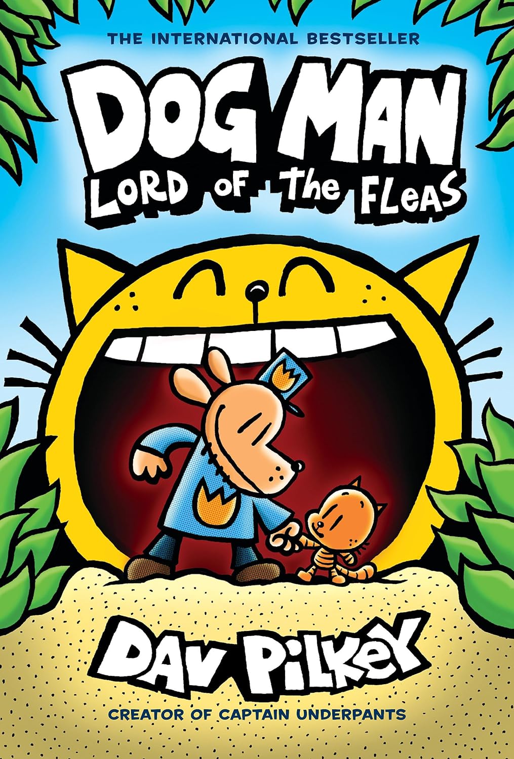 Lord of the Fleas : Book 5 of 12: Dog Man (hardcover) Dav Pilkey