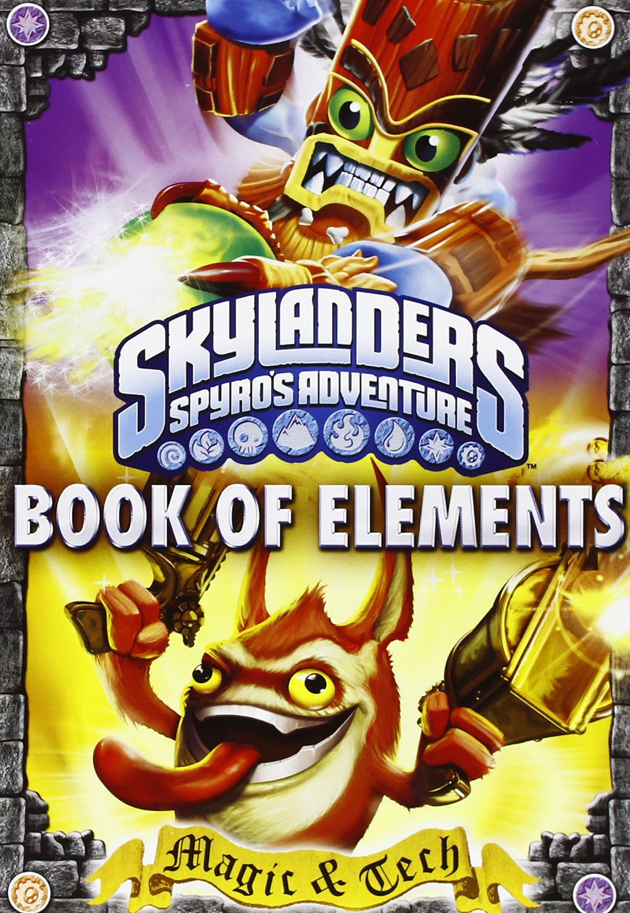 Book of Elements - Fire and Tech : Skylanders Universe (Paperback) Grosset & Dunlap