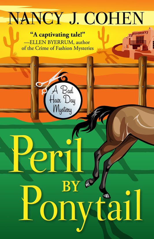 Peril By Ponytail : A Bad Hair Day Mystery Book 12 of 18 (hardcover)