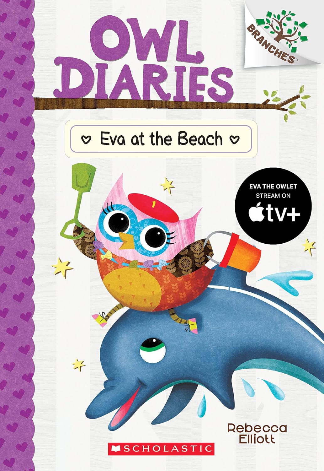 Owll Diaries #14: Eva at the Beach (Paperback) Rebecca Elliott