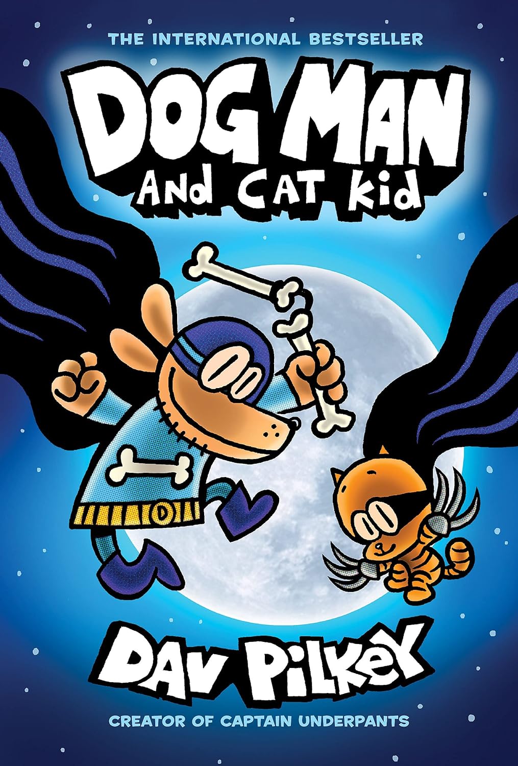 Dog Man and Cat Kid : Book 4 of 12: Dog Man (hardcover) Dav Pilkey