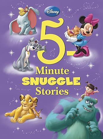 5-Minute Snuggle Stories ( hardcover) Disney books