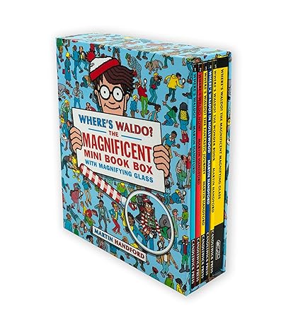 Where's Waldo? The Magnificent Mini Book Box (paperback) Martin Handford