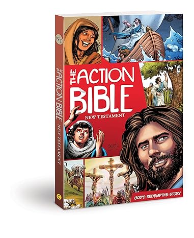 The Action Bible New Testament (Paperback) Sergio Cariello