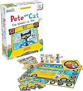 Pete the Cat Wheels on the Bus Game (Board Game) Briarpatch