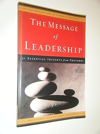 The Message of Leadership (paperback) Eugene H. Peterson