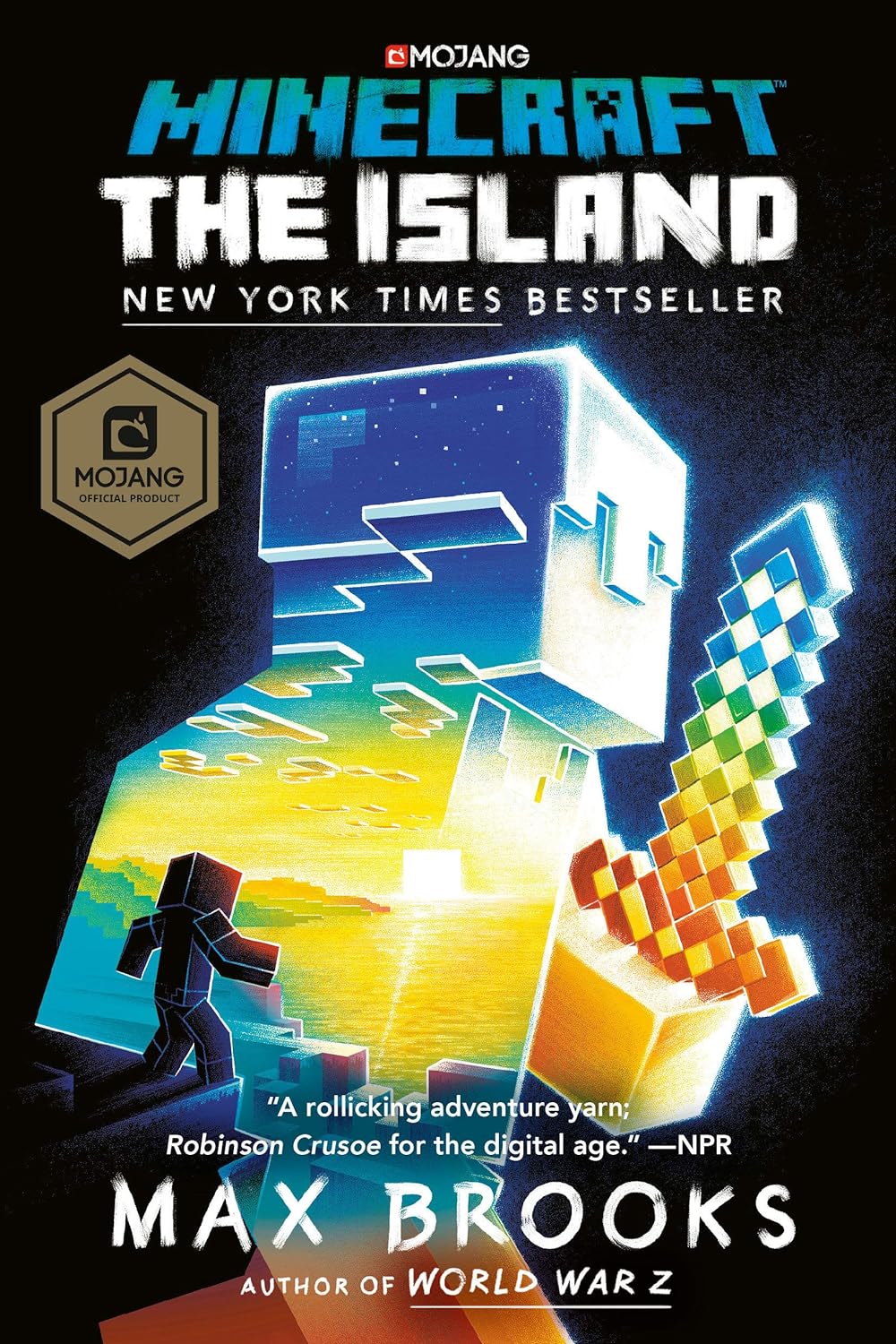 Minecraft: The Island: An Official Minecraft Novel (hardcover) Max Brooks