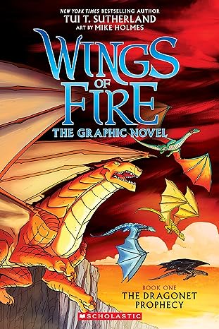 Wings of Fire Graphic Novel The Dragonet Prophecy #1 (Papeerback) Tui T. Sutherland