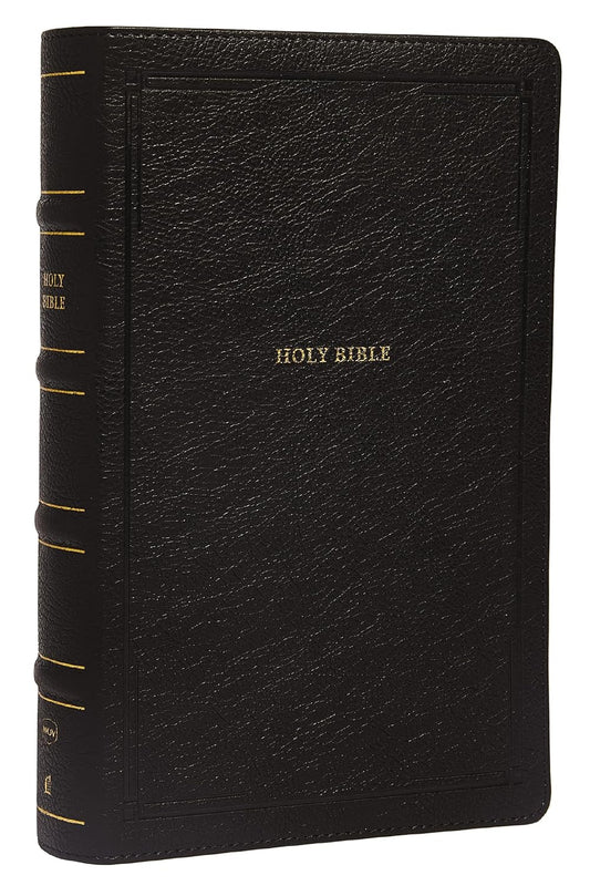 NKJV, End-of-Verse Reference Bible, Personal Size Large Print, black