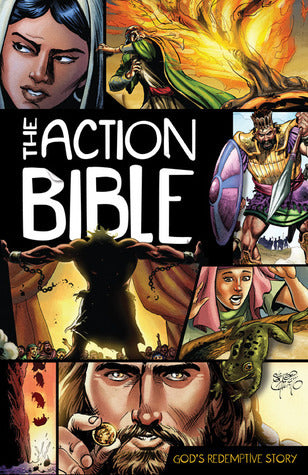 The Action Bible - God's Redemptive Story (Hardcover) David C. Cook and Sergio Cariello