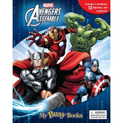 Marvel Avengers Assemble with 10 Figurines