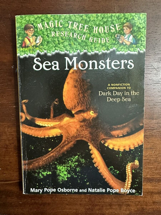 Sea Monsters (Paperback) Mary Pope Osborne and Natalie Pope Boyce