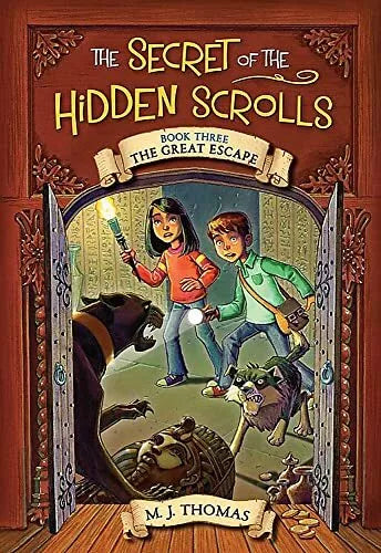 The Great Escape : Book 3 of 9: The Secret of the Hidden Scrolls (paperback)  M. J. Thomas