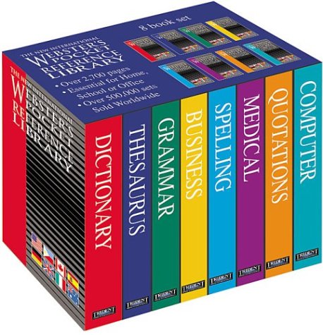 The New International Websters Pocket Reference Library (paperback) Webster